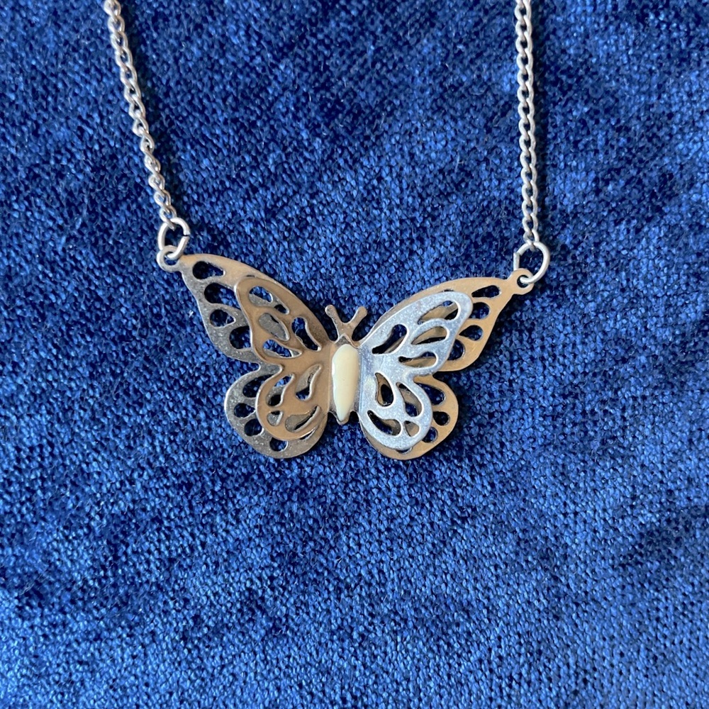 Vintage Butterfly necklace